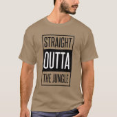 T-SHIRT TOUT DROIT À LA JUNGLE (Devant)