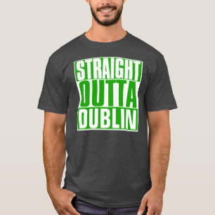 T-SHIRT TOUT DROIT À LA SORTIE DUBLIN ST. JOUR DE PATRICK