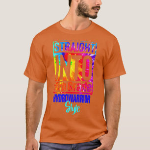 T-shirt Tout droit dans 4e grade hydroguerrier style 4e gr