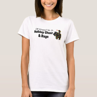 T-shirt Tout Emballé dans la Joie et la Rage des Fêtes ave