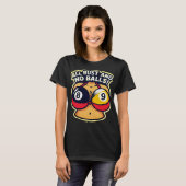 T-shirt Tout en façade et pas de cran (Devant entier)