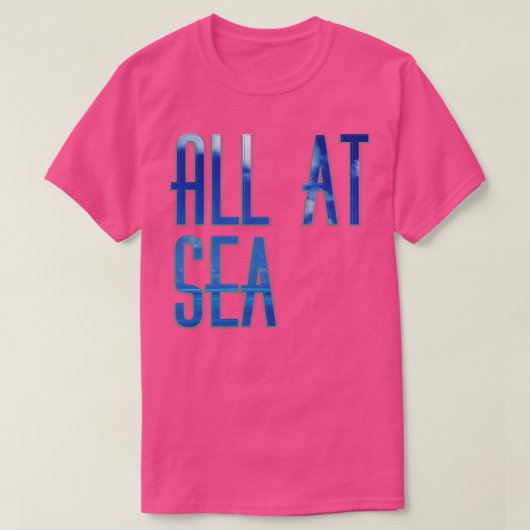 T-shirt Tout en mer (Design devant)