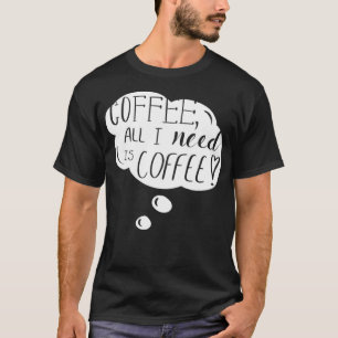 T-shirt tout en nus is coffee coolest grand-mère