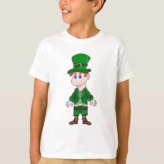 T-shirt Tout en vert pour la chance (Devant)