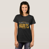 T-shirt Tout endommage Exercice de musculation Exercice Tr (Devant entier)