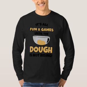 T-shirt Tout est amusant et jeux jusqu'à ce que la toux n'