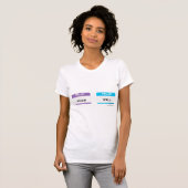 T-shirt Tout est bien - Bonjour mon nom est...T Chemises (Devant entier)