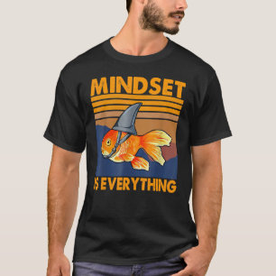 T-shirt Tout est Mindset Shark Fin Goldfish Vintage
