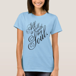 T-shirt Tout est pièce en t bonne