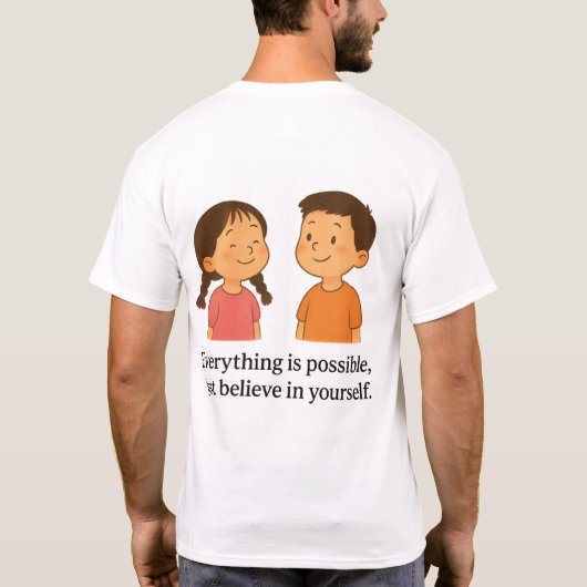 T-shirt Tout est possible (Dos)