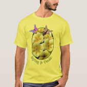 T-shirt Tout Est Possible Fleurs Primrose Papillon (Devant)