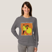 T-shirt Tout est question d'Amour. Cadeau de la Saint-Vale (Devant entier)