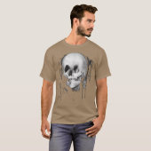 T-shirt Tout est vanité, ami rétro (Devant entier)