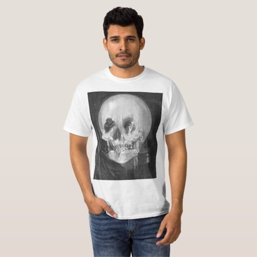T-shirt Tout est Vanity, par Charles Allan Gilbert (Devant entier)