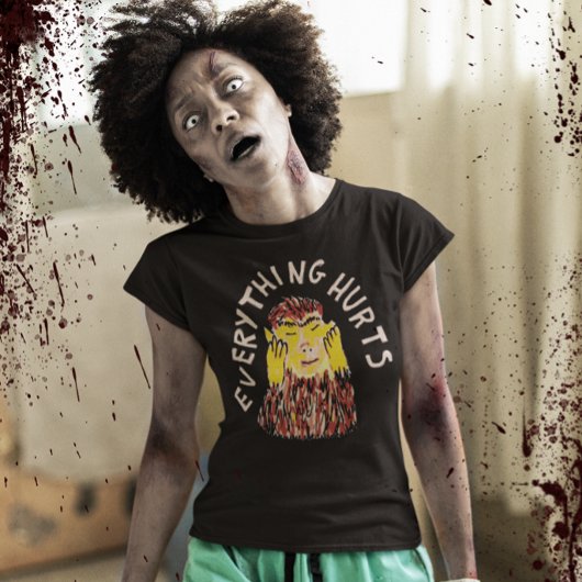 T-shirt Tout fait mal Douleur chronique