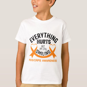 T-shirt Tout fait mal Je suis toujours souriant - Rsd Crps