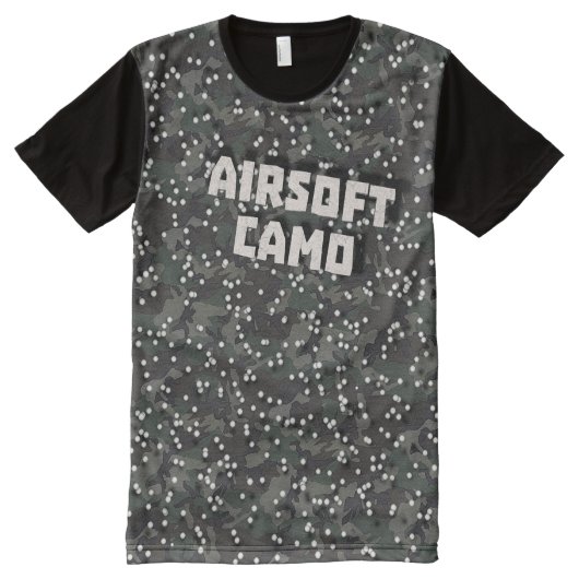 T-SHIRT TOUT IMPRIMÉ CAMO AÉROSOFT (Devant)