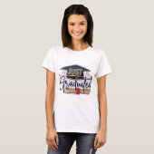 T-shirt Tout juste diplômé  (Devant entier)