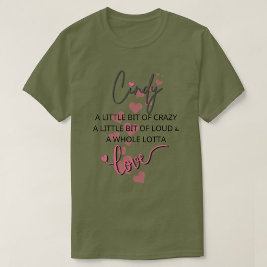 T-shirt Tout l'amour (Design devant)