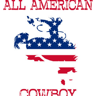 T-shirt Tout le cowboy américain