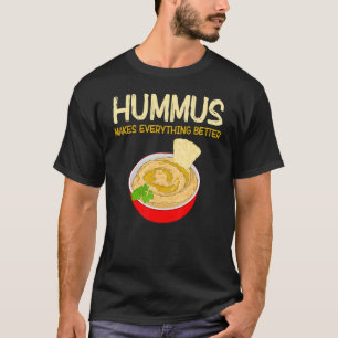 T-shirt Tout le mieux Vega Dip Food Hummus