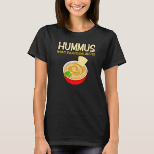 T-shirt Tout le mieux Vega Dip Food Hummus