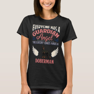 T-shirt Tout Le Monde A Un Ange Gardien Les Chanceux Ont