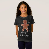 T-Shirt Tout Le Monde Aime Le Gingembre Noël Gingerpain Ho (Devant entier)