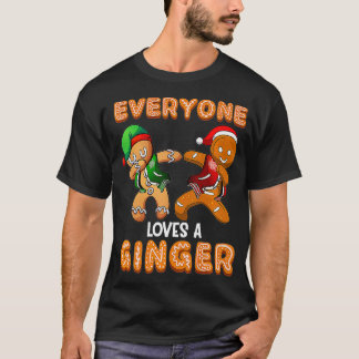 T-shirt Tout le monde aime le pain d'épices de la chemise