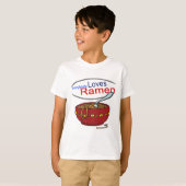 T-shirt Tout Le Monde Aime Ramen Parodie (Devant entier)