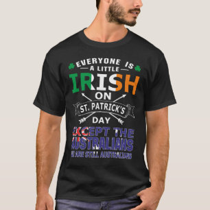 T-shirt Tout le monde Australiens Irlandais Saint Patrick