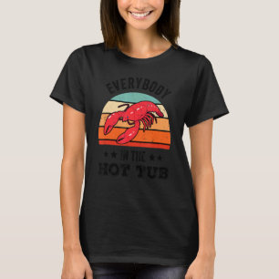T-shirt Tout Le Monde Dans Le Bain À Remous Crawfish Bouil
