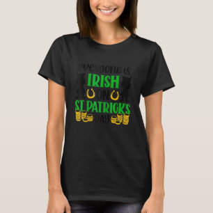 T-shirt Tout le monde est irlandais à la Saint Patrick Day