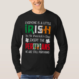 T-shirt Tout Le Monde Est Un Peu Irlandais En Jour de la S