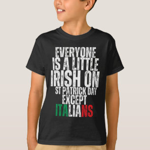 T-shirt Tout le monde est un peu irlandais la Saint-Patric