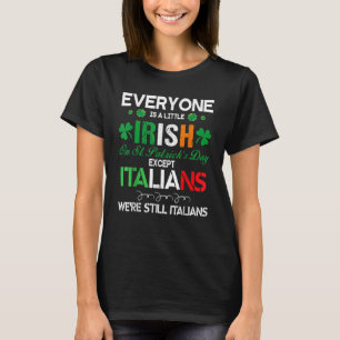 T-shirt Tout le monde est un peu irlandais le jour de la S
