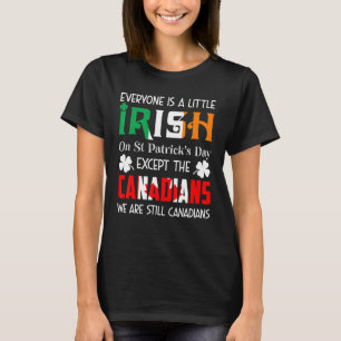 T-shirt Tout Le Monde Est Un Peu Irlandais Sur Jour de la 