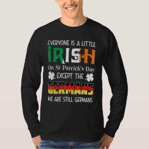 T-shirt Tout Le Monde Est Un Peu Irlandais Sur Le Germe De
