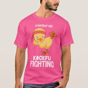 T-shirt Tout Le Monde Était Kockfu Combattre Drôle Karate 