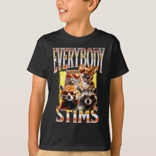 T-shirt Tout le monde stimule le bootleg de sensibilisatio