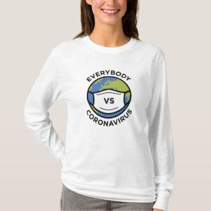 T-shirt Tout le monde VS Coronavirus