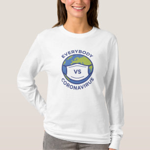 T-shirt Tout le monde VS Coronavirus