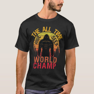 T-shirt Tout Le Temps Caché Et Chercher Le Champ Mondial