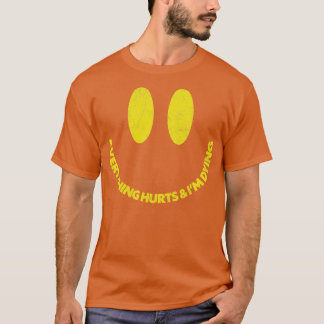 T-shirt Tout M'Empêche De Mourir Conception De Citations