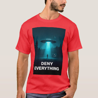 T-shirt Tout nierThe XFiles affiche S02E06 1994 fille