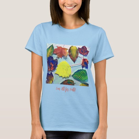 T-shirt Tout pour automne (Devant)