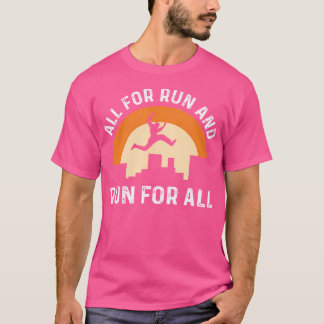 T-shirt Tout Pour Courir Courir Pour Tous. Parcours Freeru