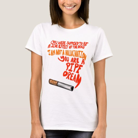 T-shirt tout pour le jeu andrew minyard pipe rêve citation (Devant)
