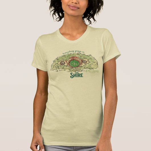 T-shirt Tout pousse dans LA COMTÉ™ (Devant)