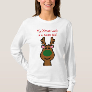 T-shirt Tout que je veux pour Noël est chirurgie plastiqu